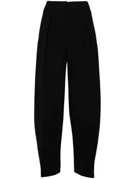 Широкие брюки Le Pantalon Ovalo Jacquemus, черный