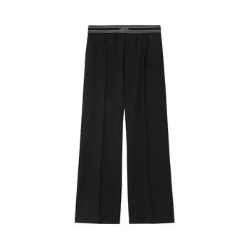 Широкие брюки Loewe, черные