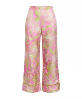 Широкие брюки Maliparmi, розовый