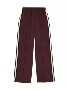 Широкие брюки Marks & Spencer, красное вино