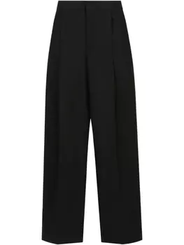 Широкие брюки Marni, черный