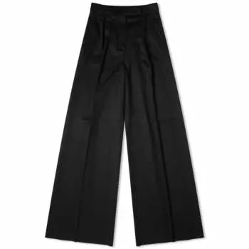 Широкие брюки Max Mara Werther, черный