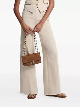 Широкие брюки Michael Michael Kors, нейтральный