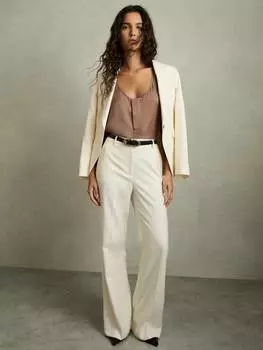Широкие брюки милли Reiss, кремовый