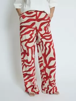 Широкие брюки minus Jassie, красный