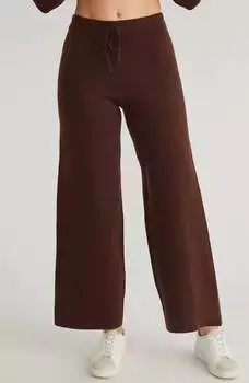 Широкие брюки Miranda цвета шоколада 525 America, цвет shaved chocolate