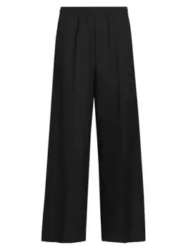 Широкие брюки Mm6 Maison Margiela, черный