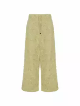 Широкие брюки MM6 MAISON MARGIELA, зелёный