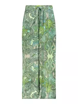 Широкие брюки monari, цвет Apple/Light green