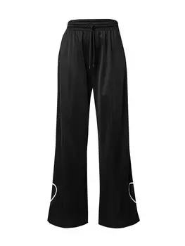 Широкие брюки Monki, черный