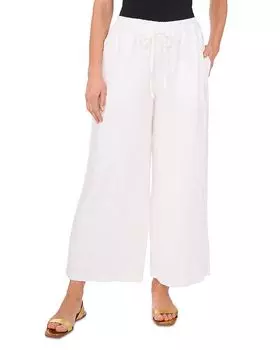 Широкие брюки на шнурке VINCE CAMUTO, белый