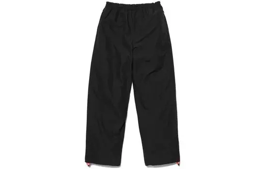 Широкие брюки на завязках HUMAN MADE, черный