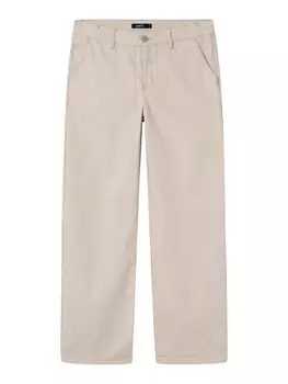 Широкие брюки Name It, бежевый