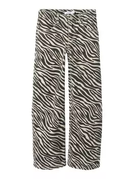 Широкие брюки NAME IT, черный деним
