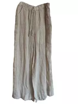 Широкие брюки натурального цвета ESQUALO, цвет natural