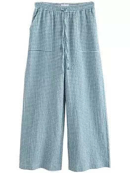 Широкие брюки Next, цвет Navy/Green