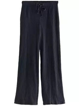 Широкие брюки Next, темно-синий