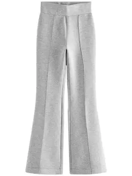 Широкие брюки Next Wide leg Pleated Pants, серый