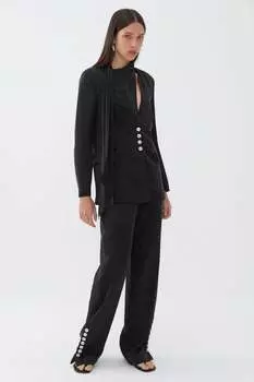 Широкие брюки Nocturne, черный