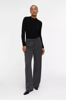 Широкие брюки Object, серый