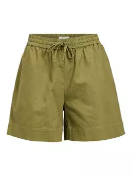 Широкие брюки OBJECT VIGGO, оливковый