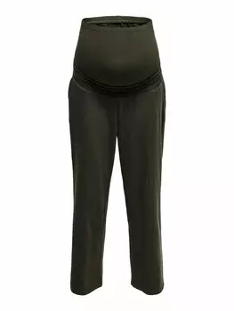 Широкие брюки Only Maternity, хаки