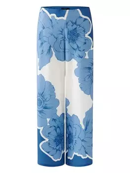 Широкие брюки OUI, синий