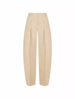 Широкие брюки Ovalo Jacquemus, бежевый