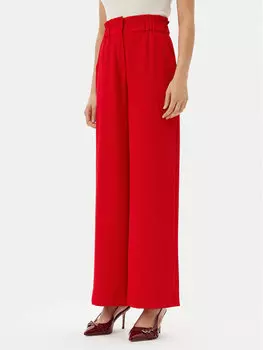 Широкие брюки палаццо 242-PBIRD Morgan, красный