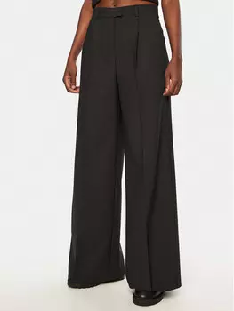 Широкие брюки палаццо Herskind, серый