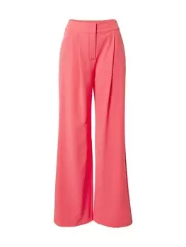 Широкие брюки PATRIZIA PEPE Wide leg Pleated Pants, цвет salmon