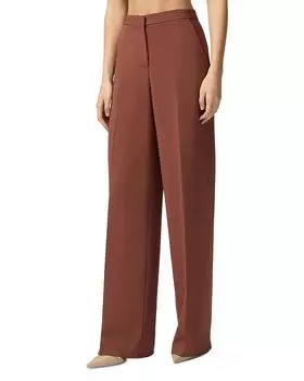 Широкие брюки Pergamino PINKO, красный