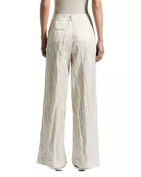 Широкие брюки Peserico, белый