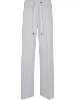Широкие брюки Peserico с завязками, серый