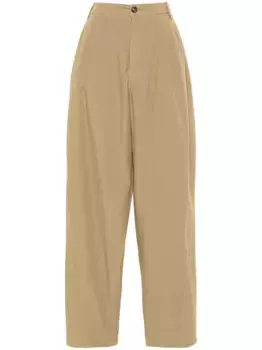 Широкие брюки Phebe средней посадки DARKPARK, нейтральный