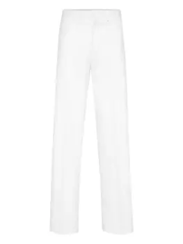 Широкие брюки Philipp Plein, белый