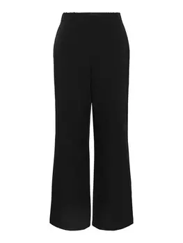 Широкие брюки Pieces PCBOZZY, черный