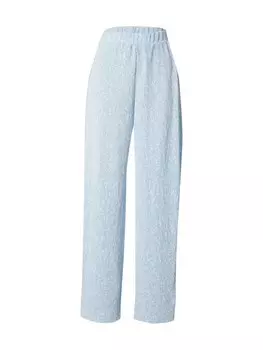 Широкие брюки PIECES PCFLORA, светло-синий