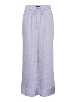 Широкие брюки PIECES PCFubbi, сиреневый