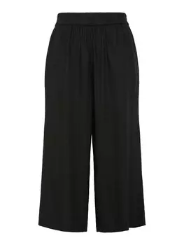 Широкие брюки PIECES PCPia, черный