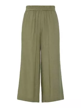 Широкие брюки PIECES PCPia, оливковый