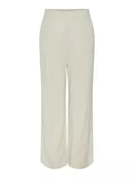 Широкие брюки Pieces VINSTY, бежевый