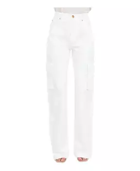 Широкие брюки Pinko, белый