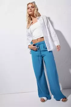 Широкие брюки Pixiegirl Petite, синий