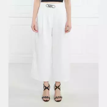 Широкие брюки прямого кроя Michael Kors, белый