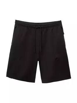 Широкие брюки Pull&Bear, черный