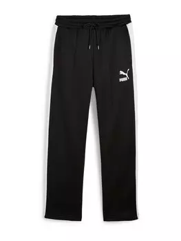 Широкие брюки PUMA T7 ICONIC, черный
