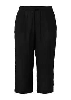 Широкие брюки QS, черный