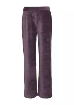 Широкие брюки QS, фиолетовый
