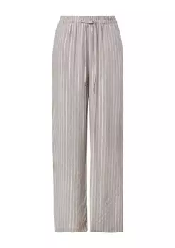 Широкие брюки QS, светло-серый